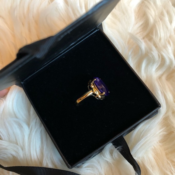 Purple Stone Ring - Picture 4 of 7